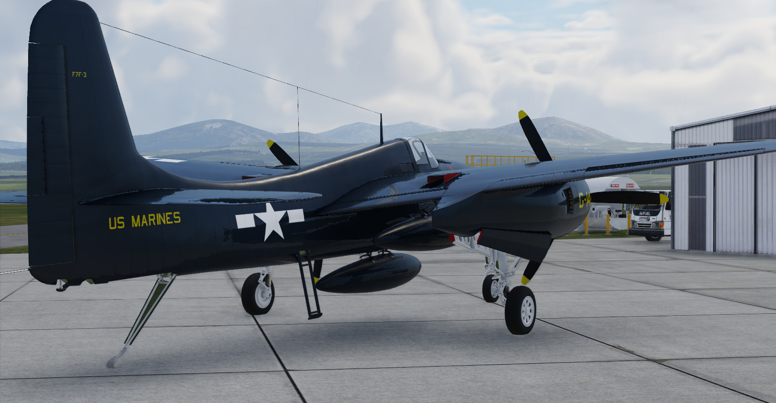Virtavia F7f 3 Tigercat For X Plane