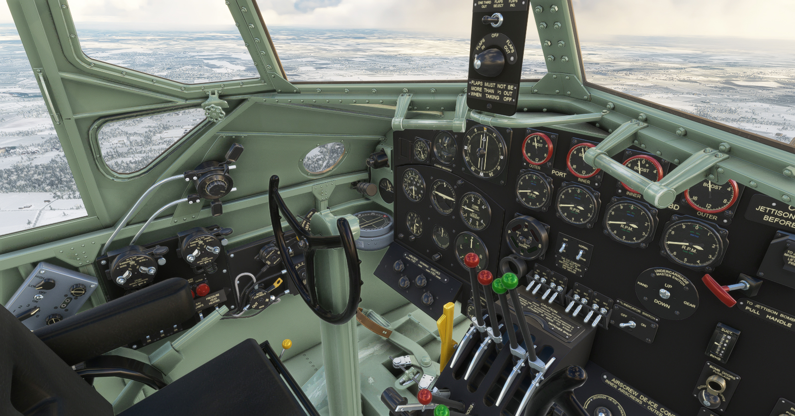 Convair B-36 Peacemaker with VC for FSX
